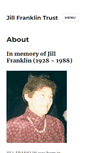 Mobile Screenshot of jill-franklin-trust.org.uk